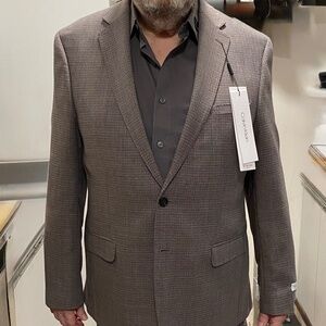 Mens Calvin Klein Sport Coat 46R NWT